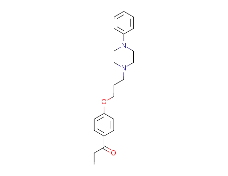 1-{4-[3-(4-phenyl-piperazin-1-yl)-propoxy]-phenyl}-propan-1-one