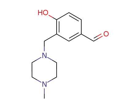 4-hydroxy-3-[(4-methylpiperazin-1-yl)methyl]benzaldehyde