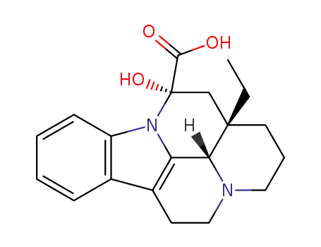 (3α,14β,16α)-14,15-dihydro-14-hydroxyeburnamenine-14-carboxylic acid
