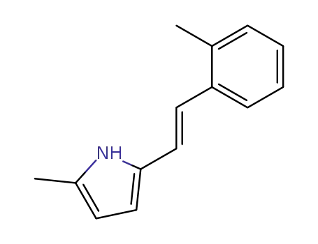 trans-5-methyl-2-(2-methylstyryl)pyrrole