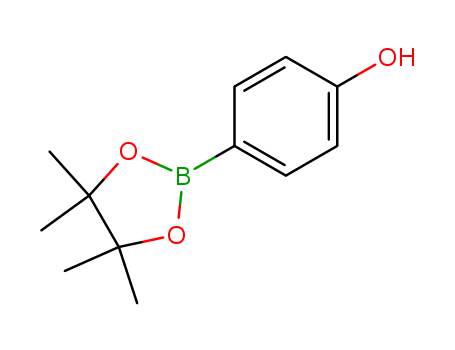 269409-70-3,4-Hydroxyphenylboronic acid pinacol ester,2-(4-Hydroxyphenyl)-4,4,5,5-tetramethyl-1,3,2-dioxaborolane;4-(4,4,5,5-Tetramethyl-[1,3,2]dioxaborolan-2-yl)phenol;