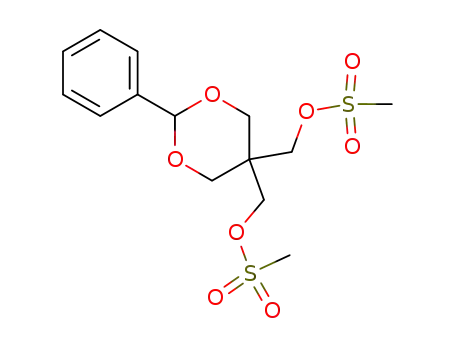 2-phenyl-5,5-bis(methylsulfonyloxymethyl)-1,3-dioxane