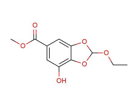 1,3-Benzodioxole-5-carboxylic acid, 2-ethoxy-7-hydroxy-, methyl ester