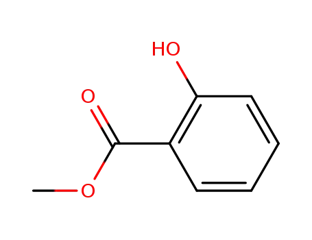 Molecular Structure of 119-36-8 (Methyl salicylate)