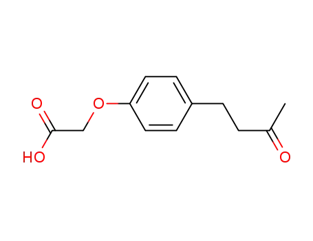 2-[4-(3-OXOBUTYL)PHENOXY]ACETIC ACID