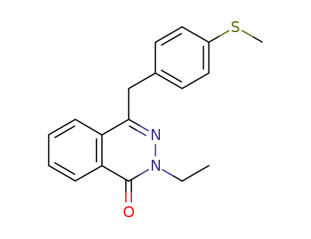 2-ethyl-4-(4-methylsulfanyl-benzyl)-2H-phthalazin-1-one