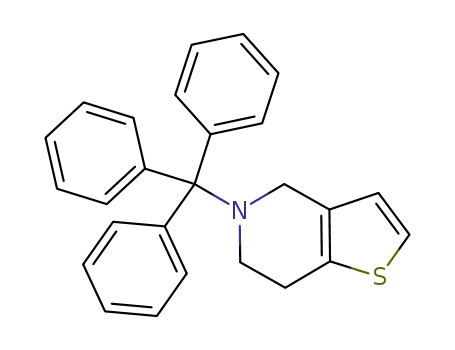 5-trityl-4,5,6,7-tetrahydro-tieno[3,2-c]pyridine