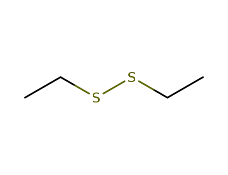 Molecular Structure of 110-81-6 (Disulfide, diethyl)