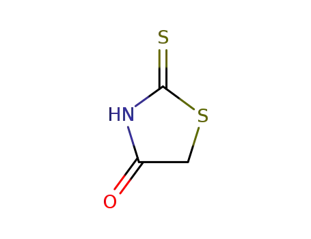 Molecular Structure of 141-84-4 (Rhodanine)