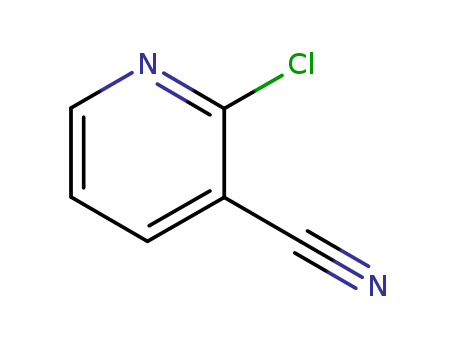 6602-54-6,2-Chloro-3-cyanopyridine,Nicotinonitrile,2-chloro- (6CI,7CI,8CI);2-Chloro-3-pyridinecarbonitrile;3-Pyridinecarbonitrile,2-chloro-;3-Cyano-2-chloropyridine;NSC 73287;