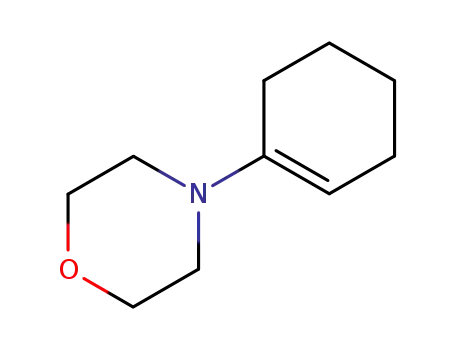 Molecular Structure of 670-80-4 (N-(1-Cyclohexen-1-yl)morpholine)