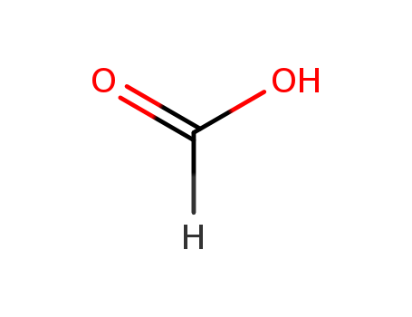 64-18-6,Formic acid,Amasil;Ameisensaure;Aminic acid;Bilorin;Collo-Bueglatt;Collo-Didax;Ensilox;Formira;Formisoton;Formylic acid;Hydrogen carboxylicacid;Methanoic acid;Methanoic acid monomer;Myrmicyl;Sybest;