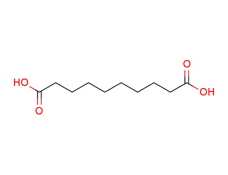 111-20-6,Sebacic acid,Sebacic acids;1, 10-Decanedioic acid;Sebacicacid;1,10-decanedioic acid;Sebacinsaeure;Decanedioic acid;Usaf hc-1;Decanedicarboxylic acid;1,8-Octanedicarboxylic acid;
