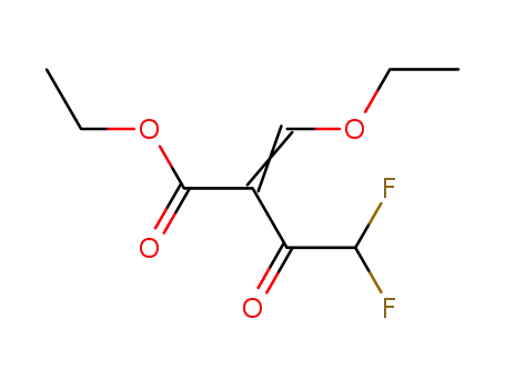 (E/Z)-ethyl 2-(ethoxymethylene)-4,4-difluoro-3-oxobutanoate