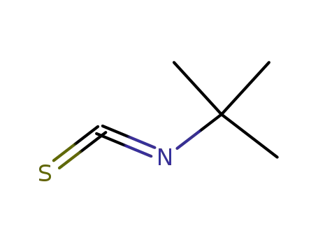 Molecular Structure of 590-42-1 (TERT-BUTYL ISOTHIOCYANATE)