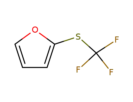 2-Trifluormethylmercapto-furan