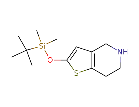 2-(tert-butyldimethylsilyloxy)-4,5,6,7-tetrahydrothieno[3,2-c]pyridine