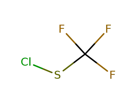 Molecular Structure of 421-17-0 (TRIFLUOROMETHYLSULPHENYL CHLORIDE)