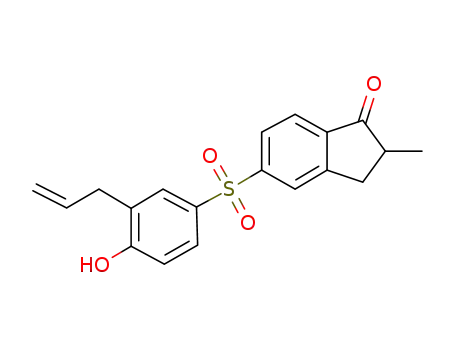 5-(3-allyl-4-hydroxyphenylsulfonyl)-1-oxa-2-methylindane
