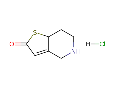 5,6,7,7a-Tetrahydrothieno[3,2-c]pyridine-2(4H)-one hydrochloride