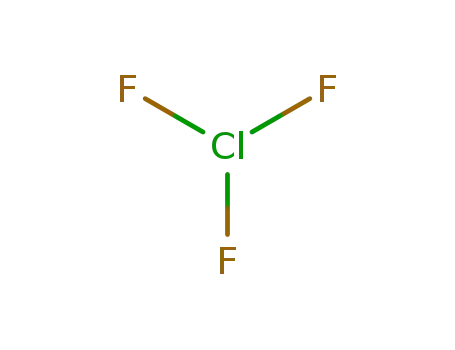 Molecular Structure of 7790-91-2 (CHLORINE TRIFLUORIDE)