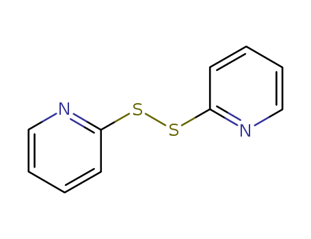2127-03-9,2,2'-Dithiodipyridine,Pyridine,2,2'-dithiodi- (6CI,7CI,8CI);1,2-Bis(2-pyridinyl) disulfide;2,2'-Bipyridyldisulfide;2,2'-Dipyridinyl disulfide;2,2'-Dipyridyl disulfide;2,2'-Dithiobis(pyridine);2-Aldrithiol;2-Pyridyldisulfide;2'-Aldrithiol;Aldrithiol 2;Bis(2-pyridinyl) disulfide;Bis(2-pyridyl) disulfide;Bis(pyridin-2-yl) disulfide;Di-2-pyridyl disulfide;NSC 677438;NSC 94055;