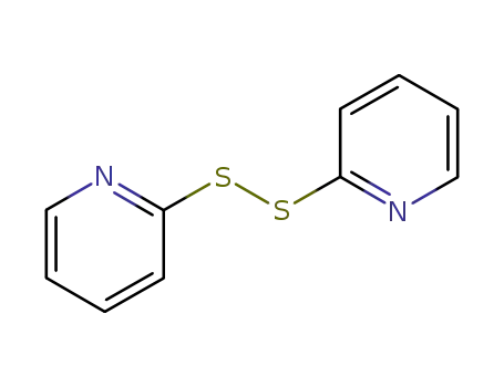 Molecular Structure of 2127-03-9 (2,2'-Dithiodipyridine)