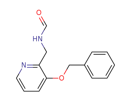 Molecular Structure of 952024-31-6 (N-[(3-Benzyloxypyridin-2-yl)methyl]formamide)