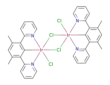 bis(μ-chloro)-bis[1,3-di(2-pyridyl)-4,6-dimethylbenzene-N,C(2'),N-iridium chloride]