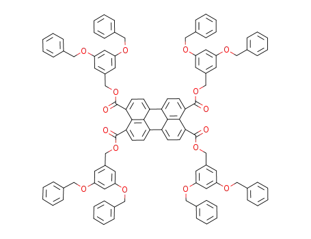 tetrakis[3,5-di(benzyloxy)benzyl] 3,4,9,10-perylenetetracarboxylate