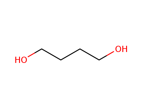 110-63-4,1,4-Butanediol,1,4-Butyleneglycol;1,4-Dihydroxybutane;1,4-Tetramethylene glycol;DabcoDBO;Diol 14B;NSC 406696;Polycure D;Sucol B;Tetramethylene 1,4-diol;Tetramethylene glycol;Vibracure A 250;ZM 0025;