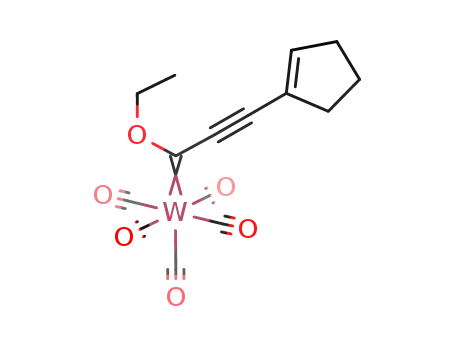 pentacarbonyl[3-(cyclopent-1-enyl)-1-ethoxy-2-propyn-1-ylidene]tungsten