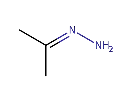 Molecular Structure of 5281-20-9 (acetone hydrazone)