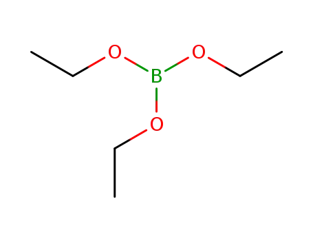 Molecular Structure of 150-46-9 (Triethyl borate)