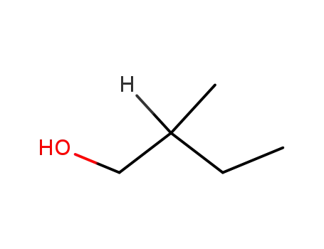Molecular Structure of 137-32-6 (2-Methyl-1-butanol)