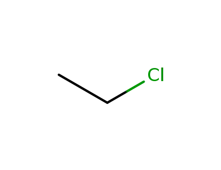 Molecular Structure of 75-00-3 (CHLOROETHANE)