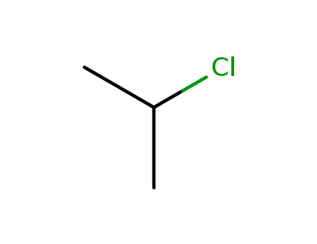 Molecular Structure of 75-29-6 (Isopropyl chloride)