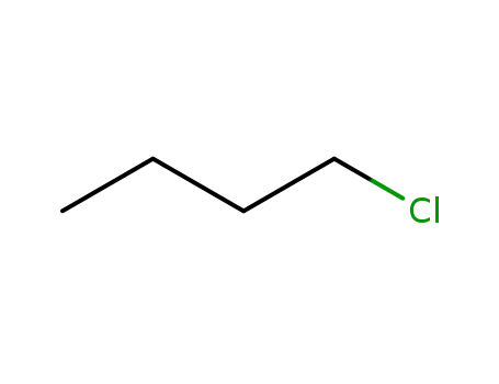 Molecular Structure of 109-69-3 (1-Chlorobutane)