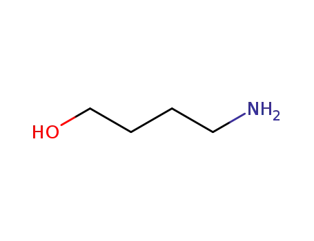 Molecular Structure of 13325-10-5 (4-Amino-1-butanol)