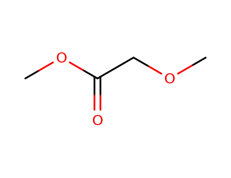 Molecular Structure of 6290-49-9 (Methyl methoxyacetate)
