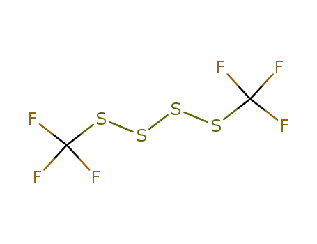 Molecular Structure of 372-07-6 (bis(trifluoromethyl)tetrasulfane)