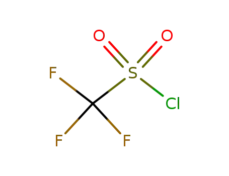 Molecular Structure of 421-83-0 (TRIFLUOROMETHANESULFONYL CHLORIDE)