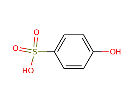 Molecular Structure of 98-67-9 (4-Hydroxybenzenesulfonic acid)