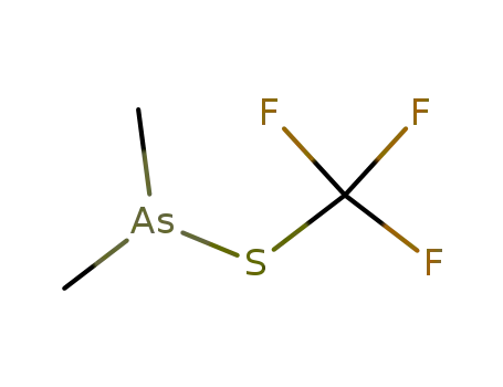 dimethyl(trifluoromethylthio)arsine