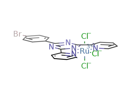 (2,4-bis(2-pyridyl)-6-p-bromophenyl-1,3,5-triazine)RuCl3