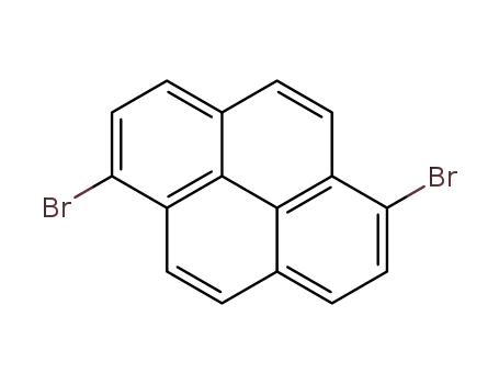 Molecular Structure of 27973-29-1 (1,6-Dibromopyrene)