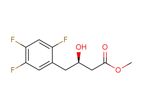 (R)-methyl 3-hydroxy-4-(2,4,5-trifluorophenyl)butanoate