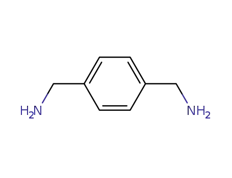 Molecular Structure of 539-48-0 (1,4-Bis(aminomethyl)benzene)