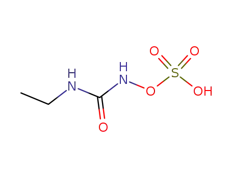 N-Aethyl-N'-hydroxyharnstoff-O-sulfonsaeure