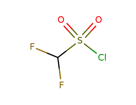 Molecular Structure of 1512-30-7 (difluoromethanesulphonyl chloride)